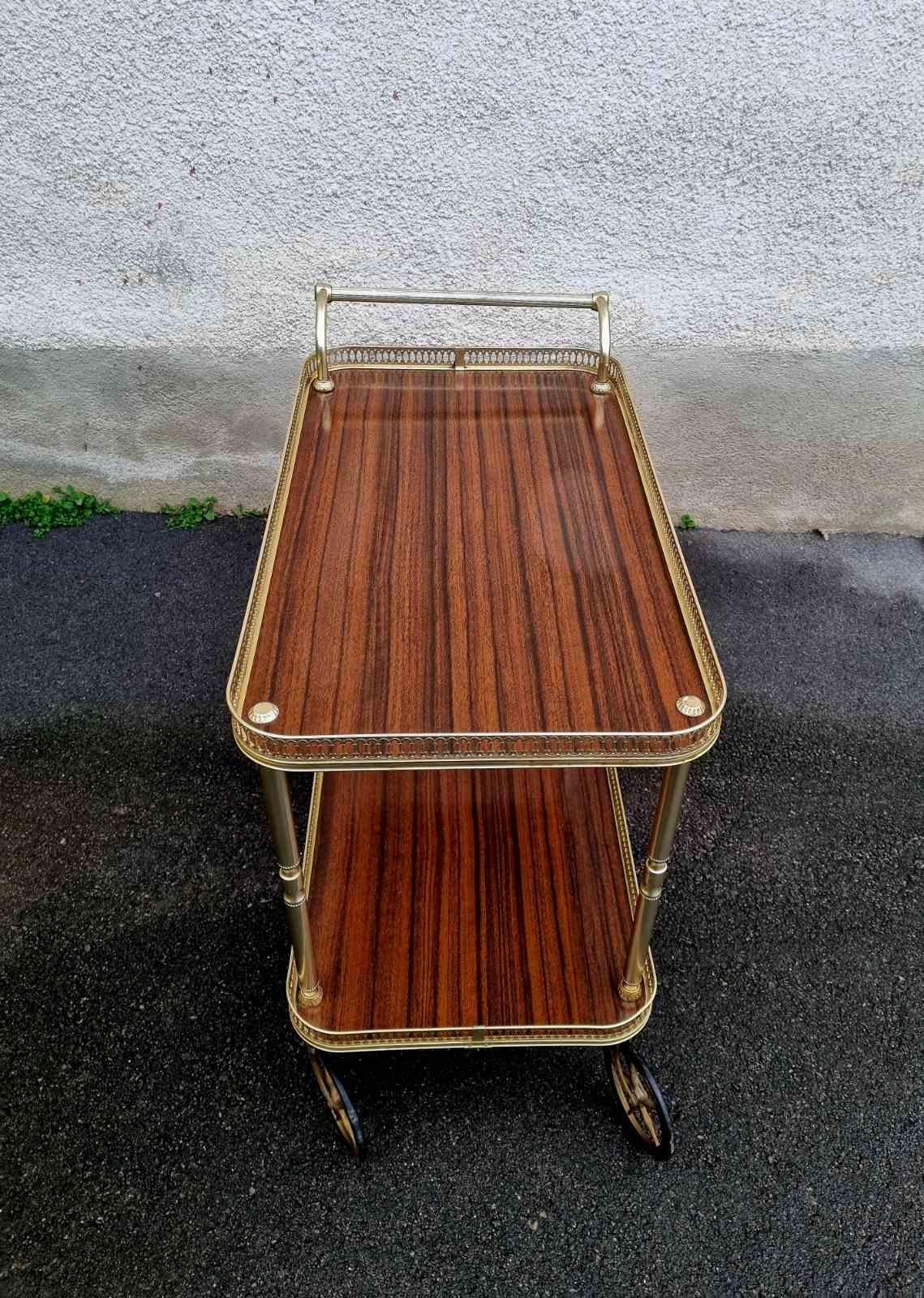 Mid-Century Modern Chariot de service italien The Moderns,  Italie 60s en vente