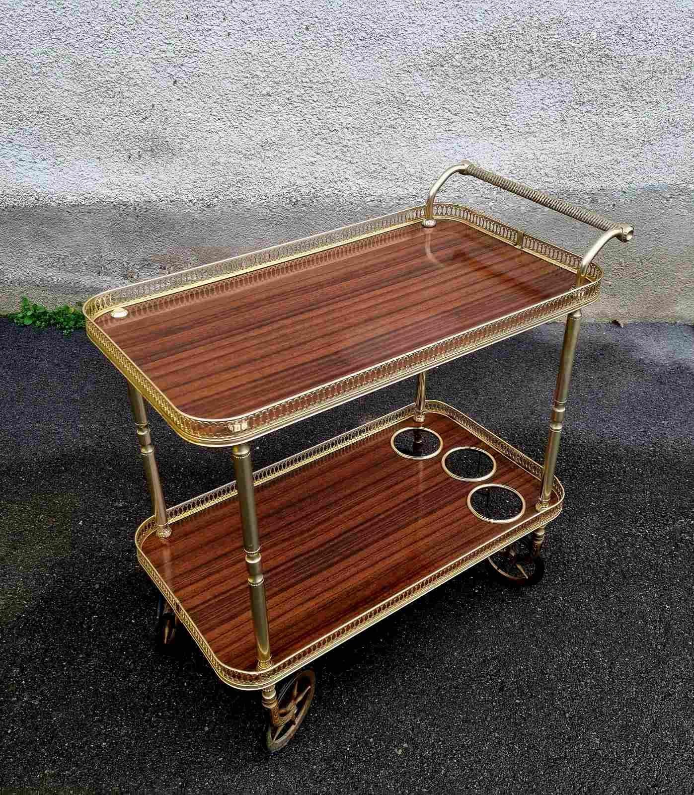 Milieu du XXe siècle Chariot de service italien The Moderns,  Italie 60s en vente