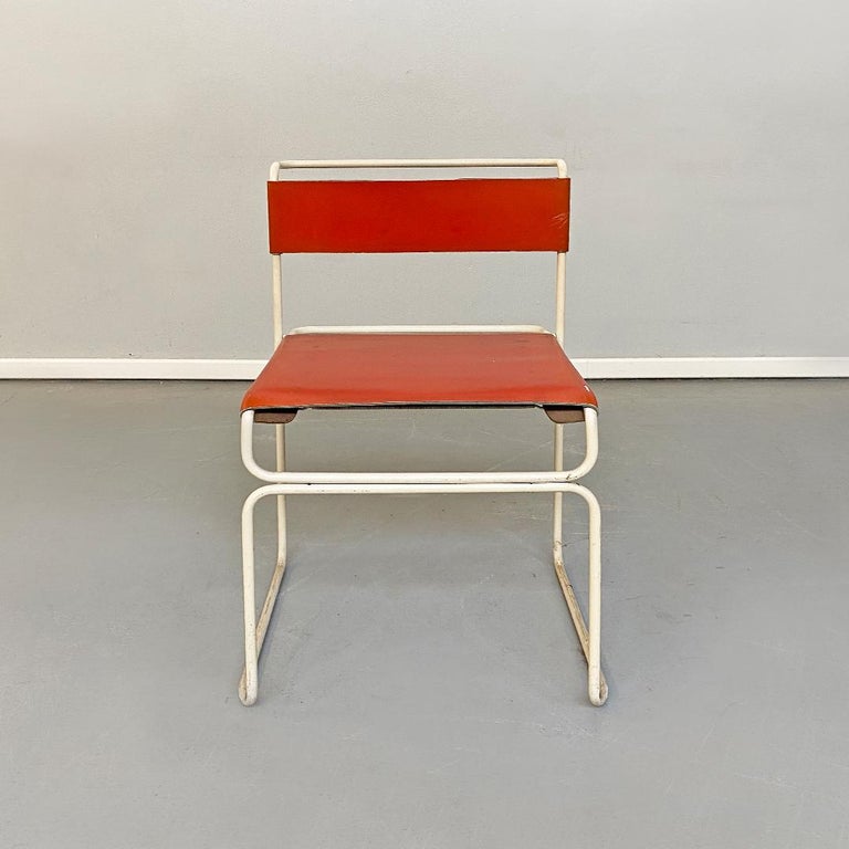 Italian Mid-Century Modern Set of 4 Libellula Chairs G.Carini for Planula 1970 For Sale 1
