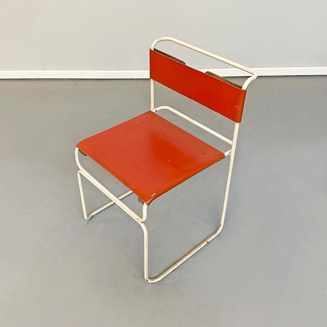 Italienisches Mid-Century-Modern-Set aus 4 Libellula-Stühlen, G.Carini für Planula, 1970 im Angebot 1