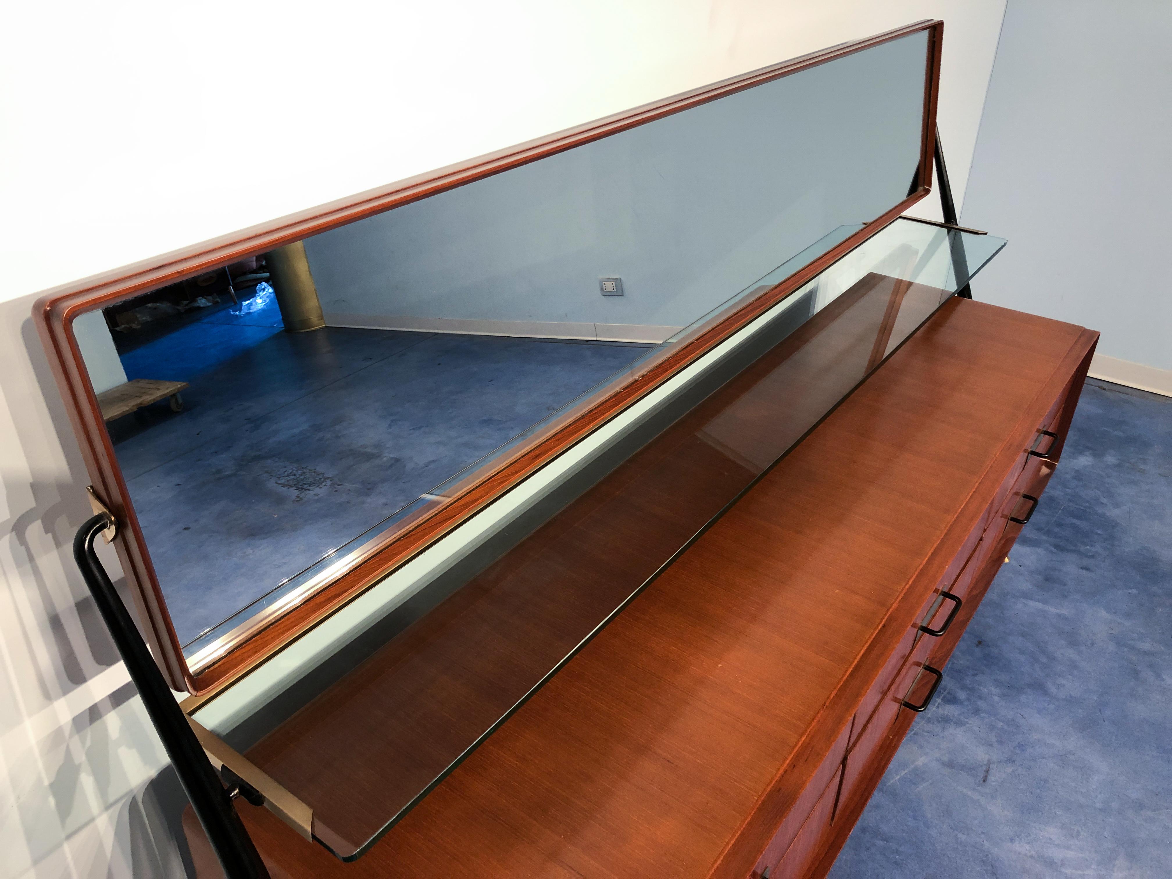 Italian Mid-Century Modern Silvio Cavatorta Sideboard, Dresser, 1950s 6