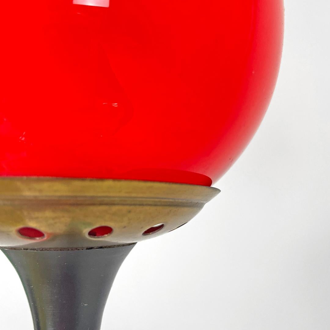 Lampada da terra a sei diffusori Alberello di Stilnovo 1950s 4