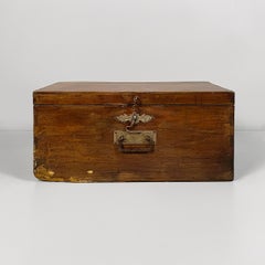 Italian mid-century modern small container or box in wood, 1950s