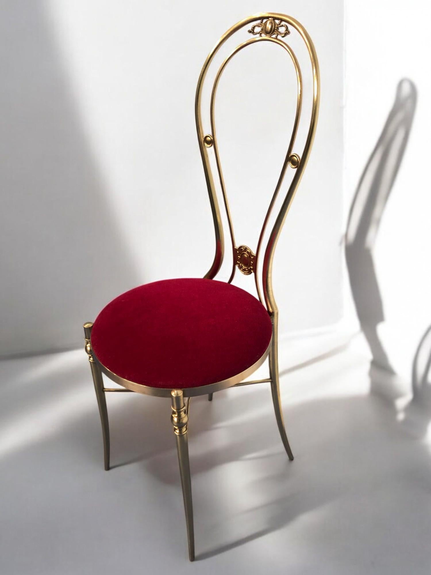 Italian Mid-Century Modern Small Desk and Chair Attributed to Paolo Buffa, 1950s For Sale 10
