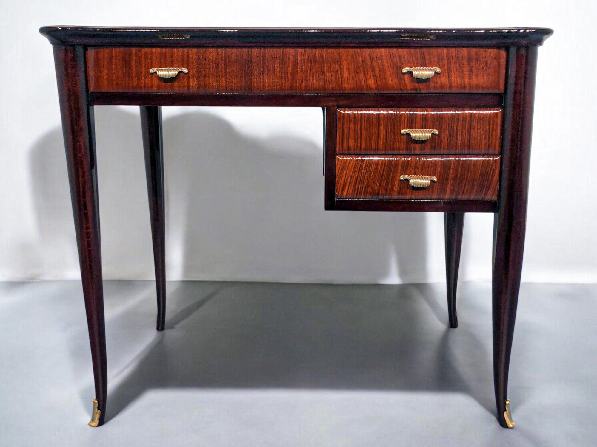 mid century modern small desk