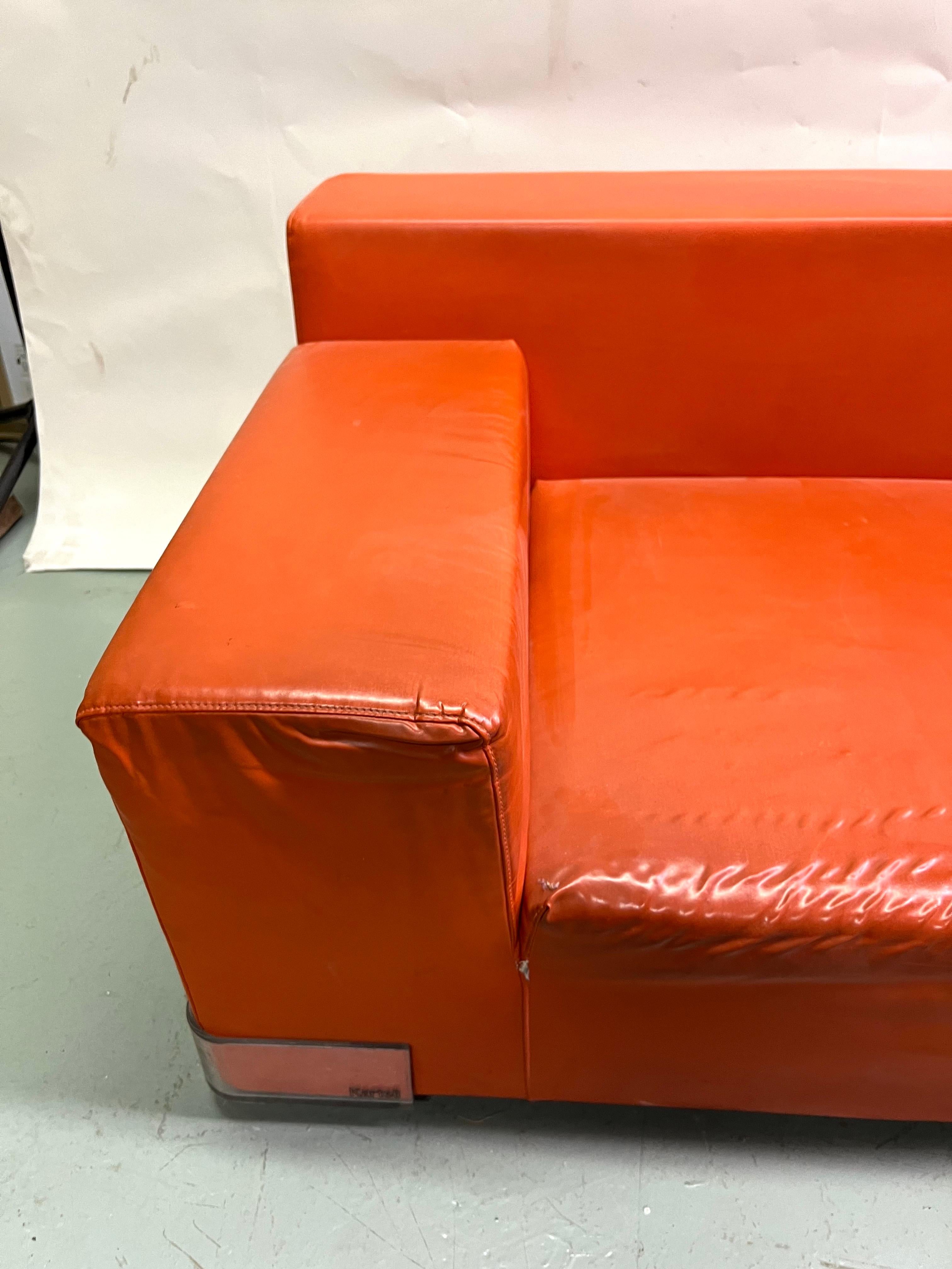 Italienisches Sofa der Jahrhundertmitte von Piero Lissoni, um 1970  im Angebot 5