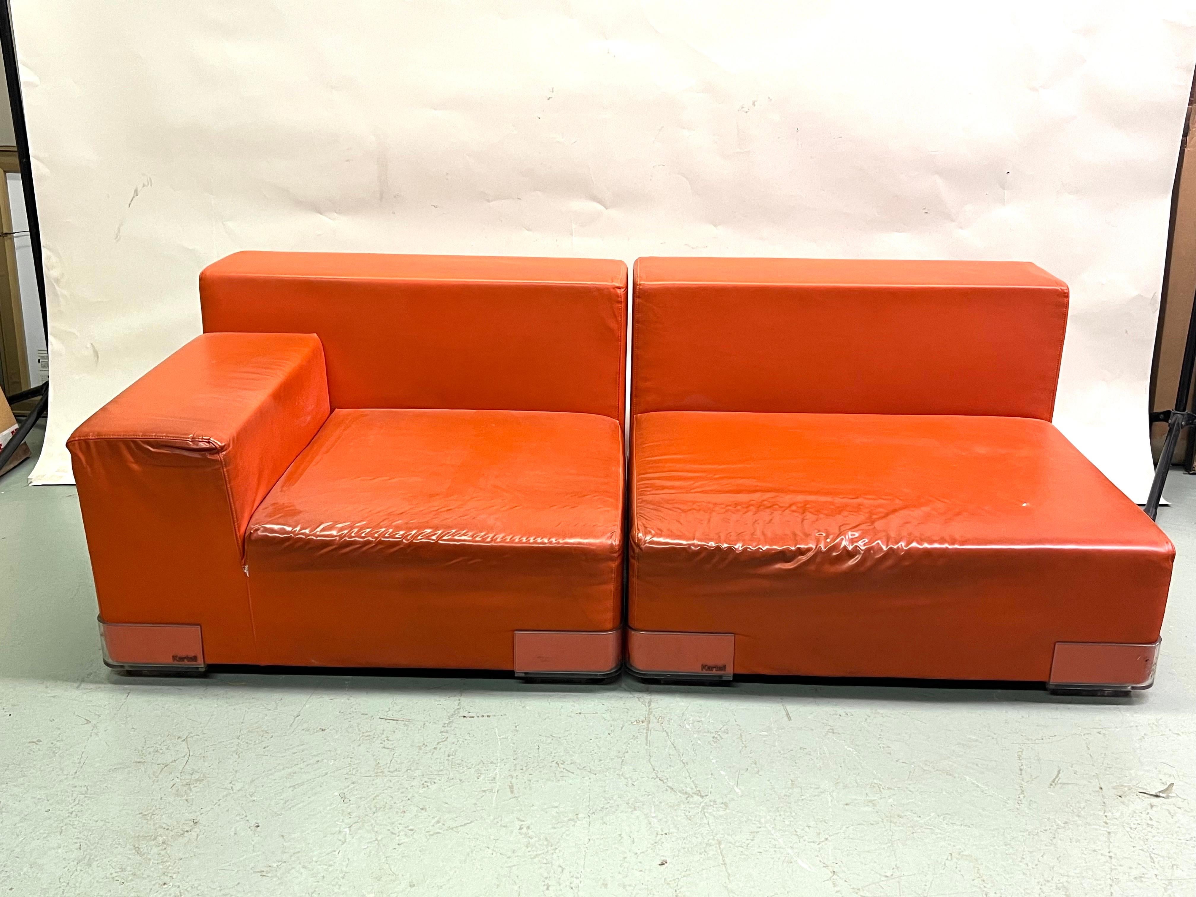 Italienisches Sofa der Jahrhundertmitte von Piero Lissoni, um 1970  im Zustand „Gut“ im Angebot in New York, NY