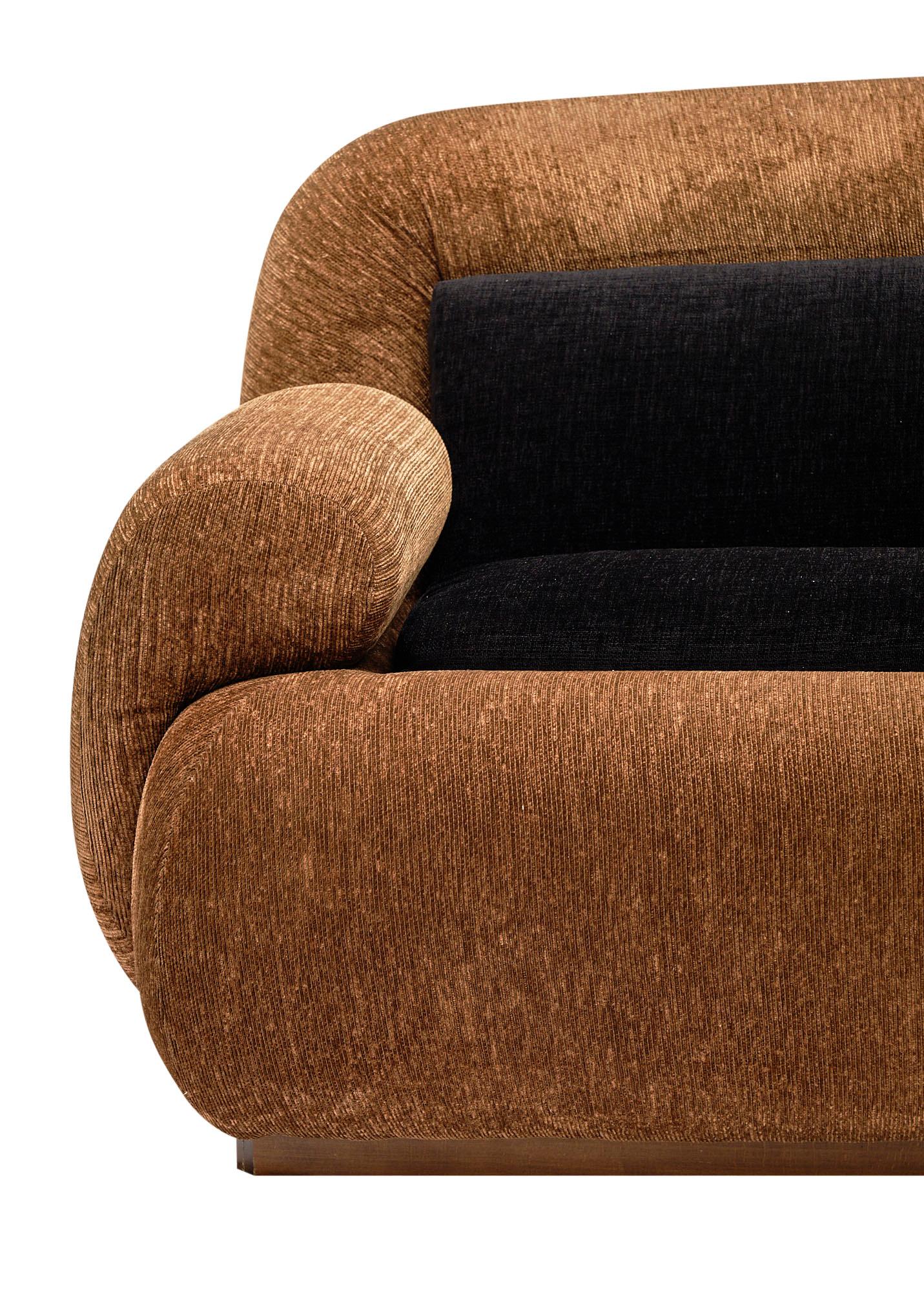 Upholstery Italian Mid-Century Modern Sofa For Sale