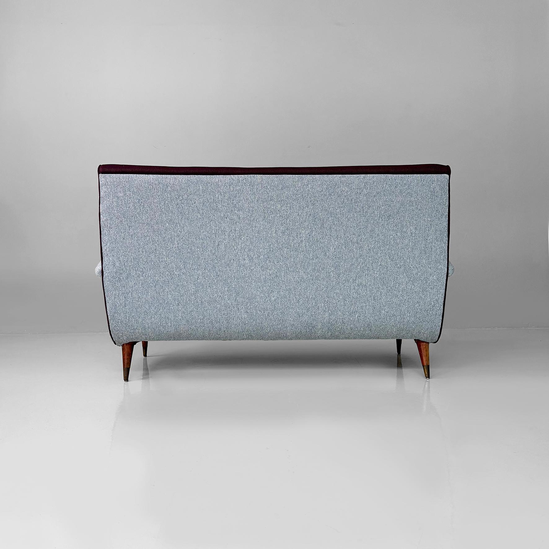 Divano italiano di metà secolo moderno mod. 801 di Carlo De Carli per Cassina, anni '50 In condizioni buone in vendita a MIlano, IT