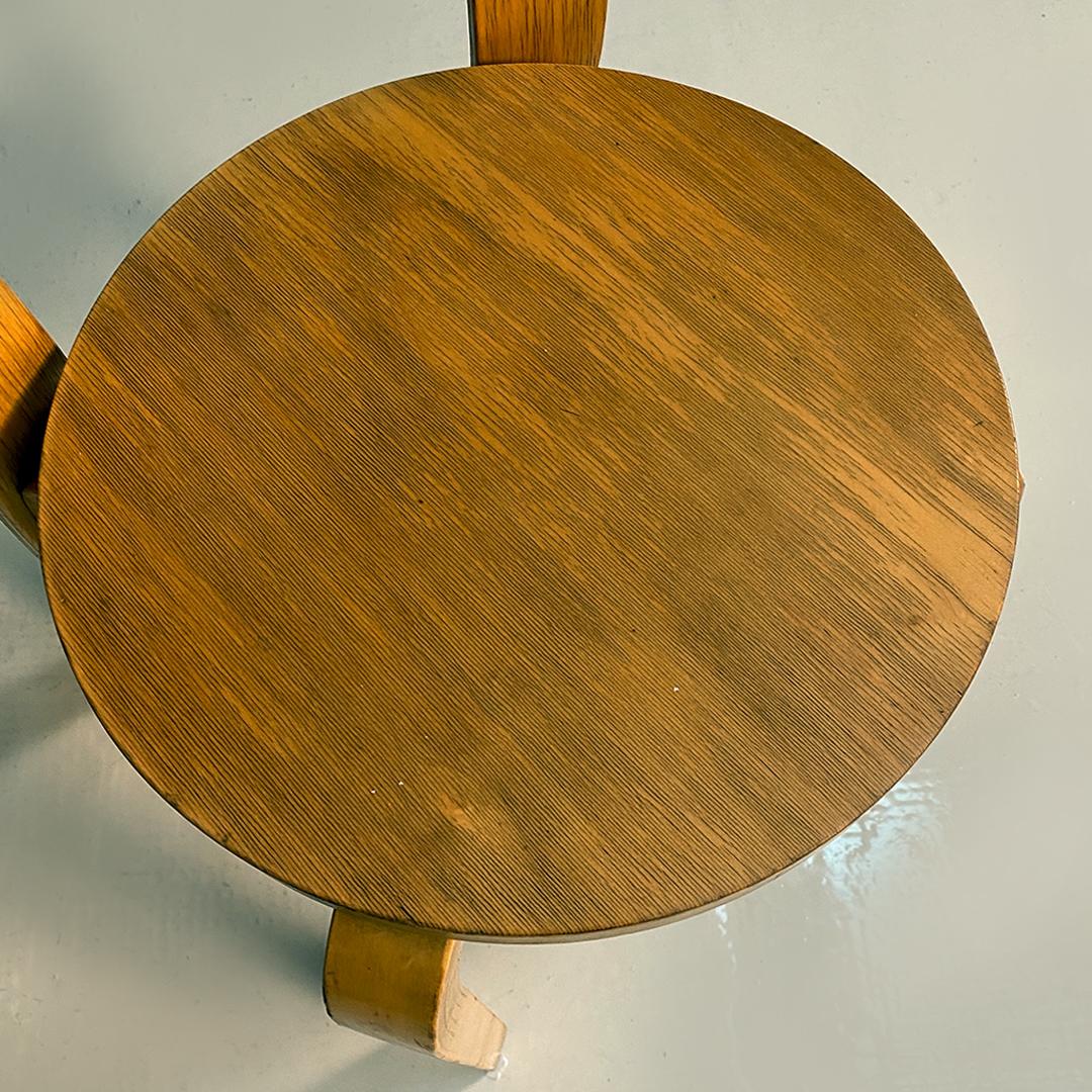 Mid-Century Modern Solid Wood Chair by Alvar Aalto for Artek, 1960s 1