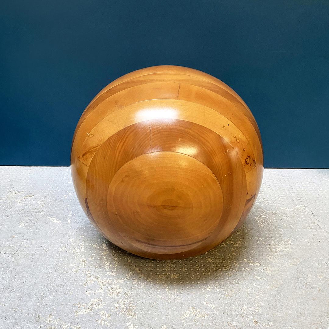 hollow wood sphere