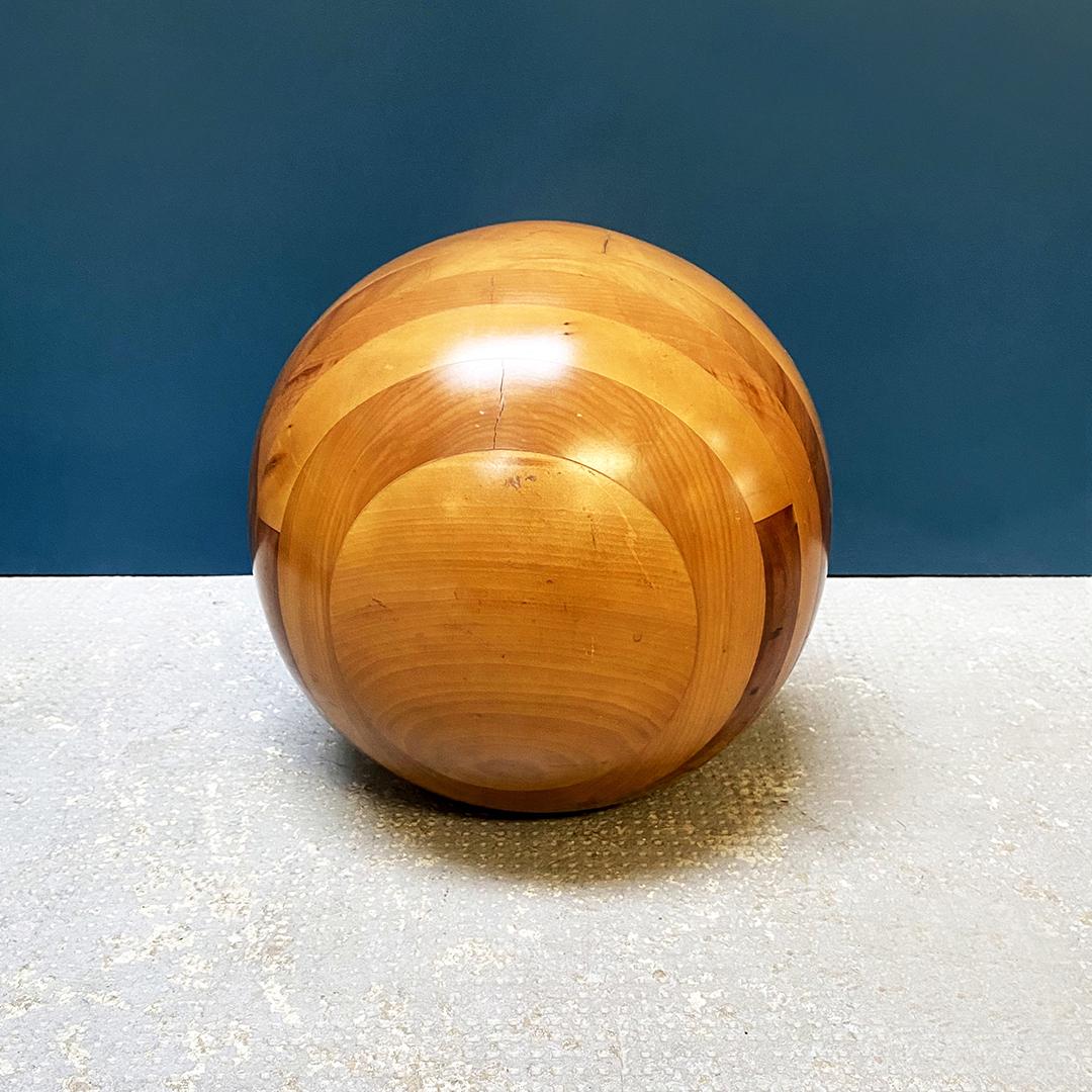 hollow wood sphere