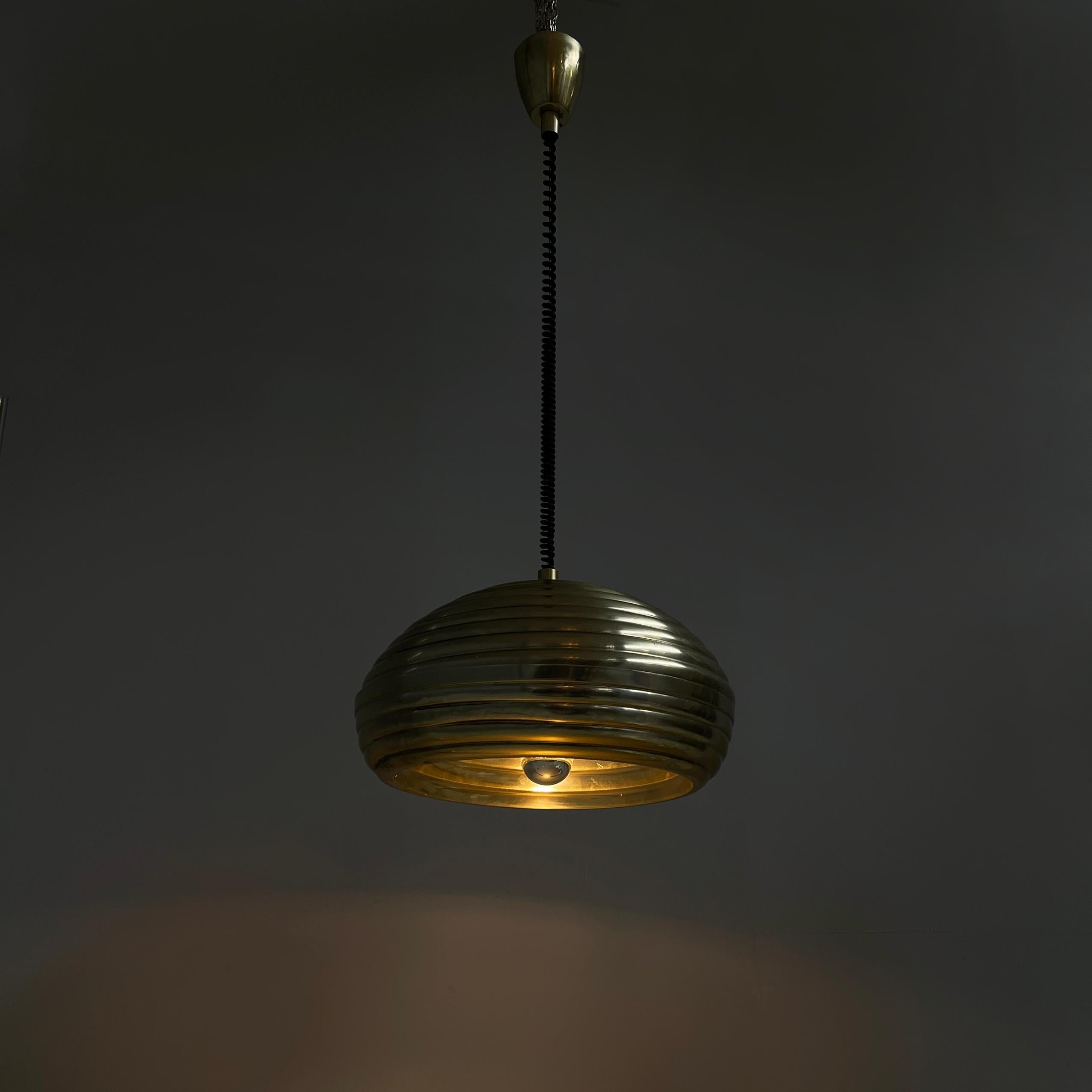 Mid-Century moderno Lampada da soffitto Splugen Brau, italiana, della metà del secolo scorso Castiglioni per Flos, 1960 in vendita