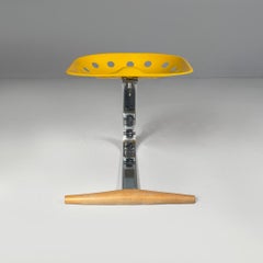 Italian mid-century modern stool Mezzadro by Castiglioni for Zanotta, 1960s