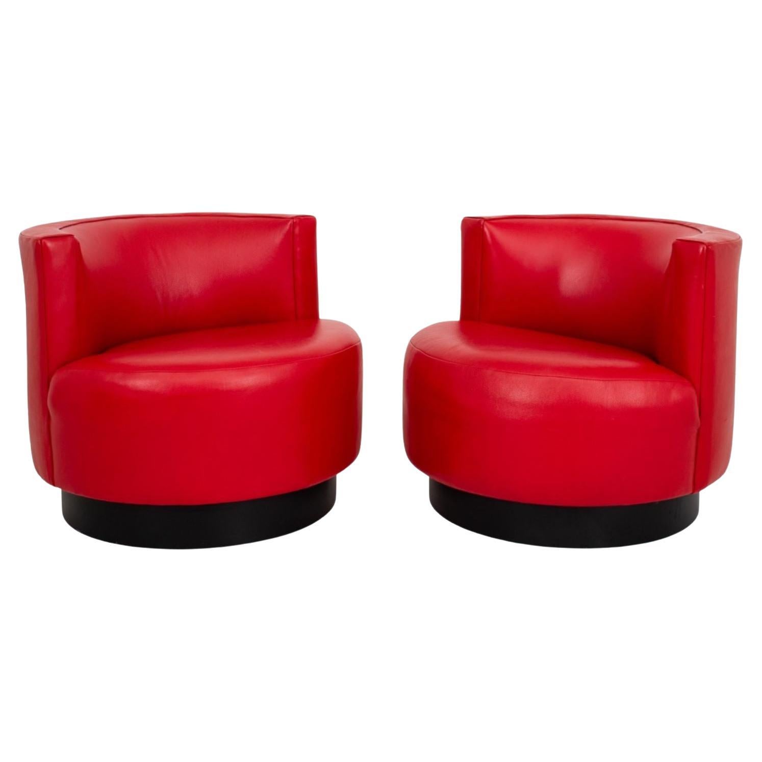 Italian Mid-Century Modern Style "Mala" Chairs, 2 For Sale