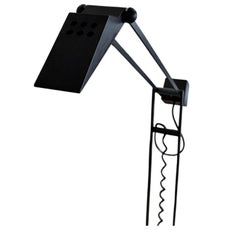 Lampada da terra italiana in stile Mid-Century Modern con braccio oscillante