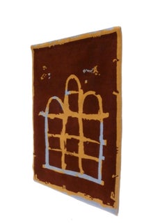 Italian Mid Century Modern Tapestry circa 1960s