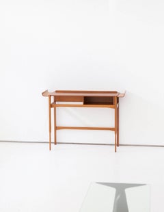 Italian Mid-Century Modern Teak Console, 1950s