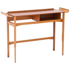 Italian Mid-Century Modern Teak Console, 1950s