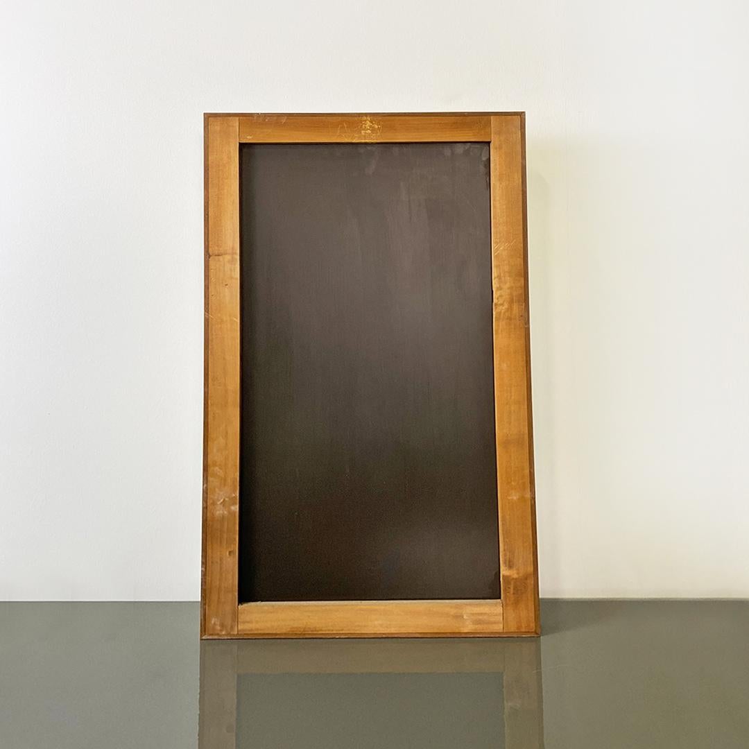 Italian Mid-Century Modern Teak Frame with Rectangular Mirror, 1960s 6