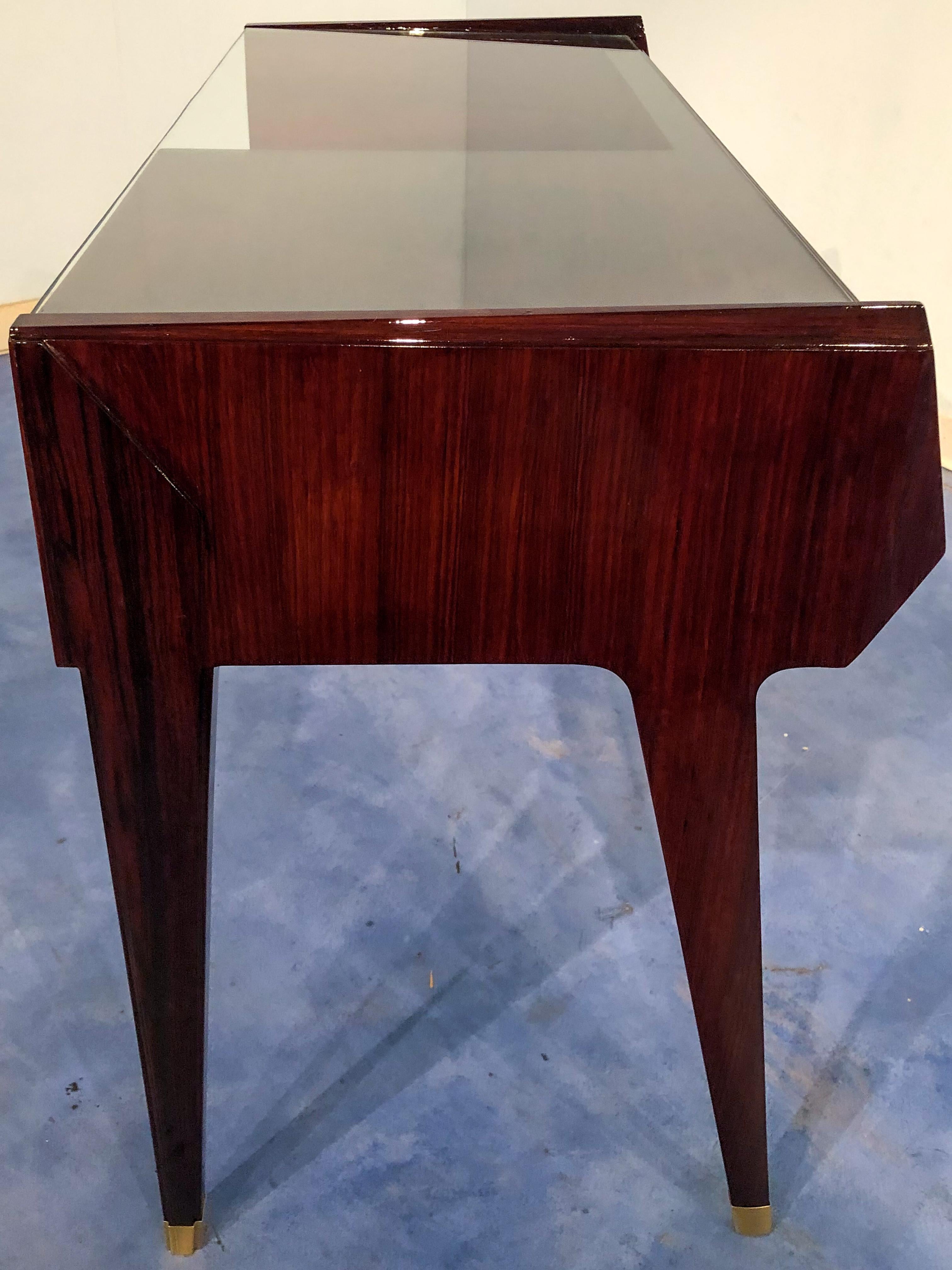 Italian Mid-Century Modern  Petite Desk Designed by Vittorio Dassi, 1950s For Sale 15