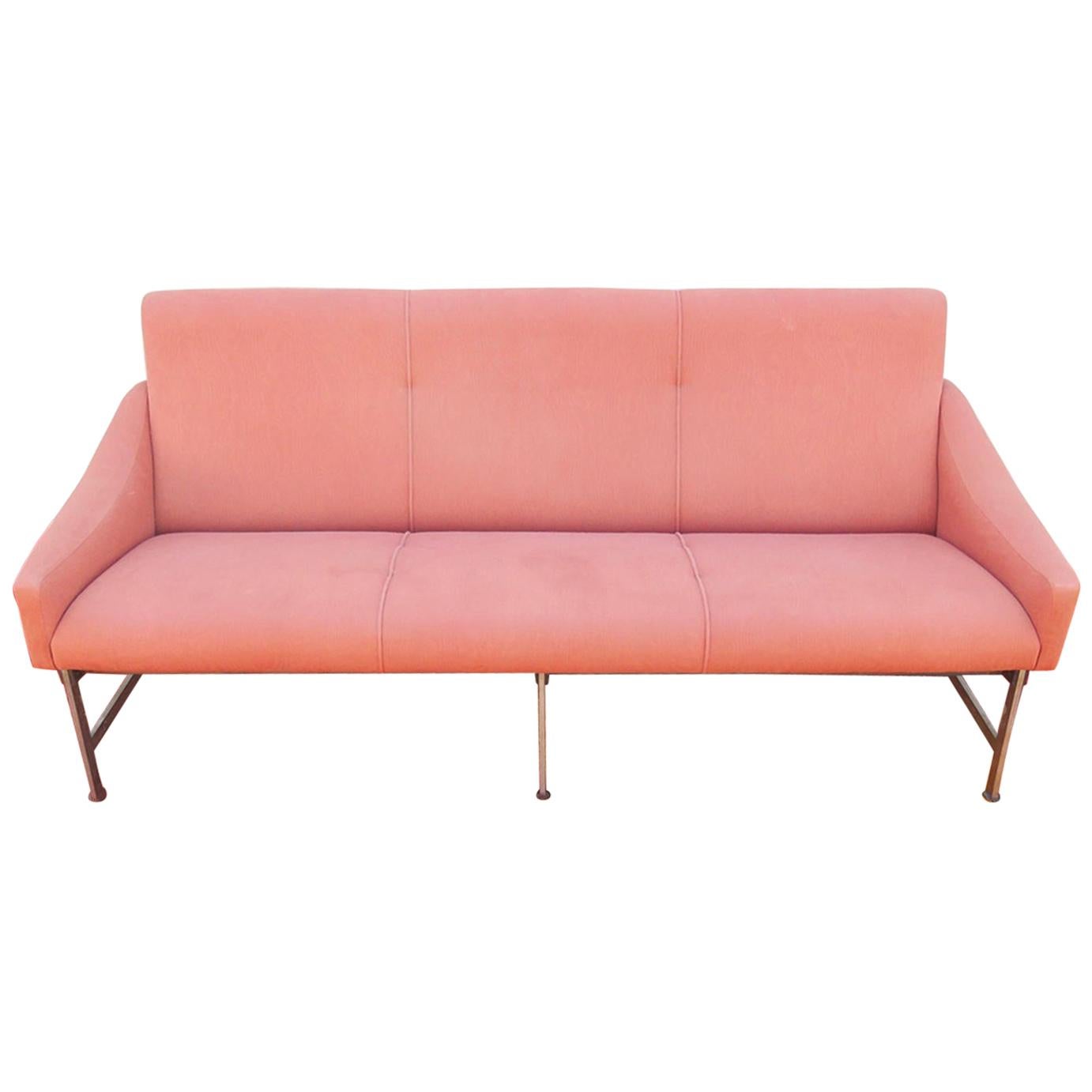 Italian Mid-Century Modern Techno Sofa