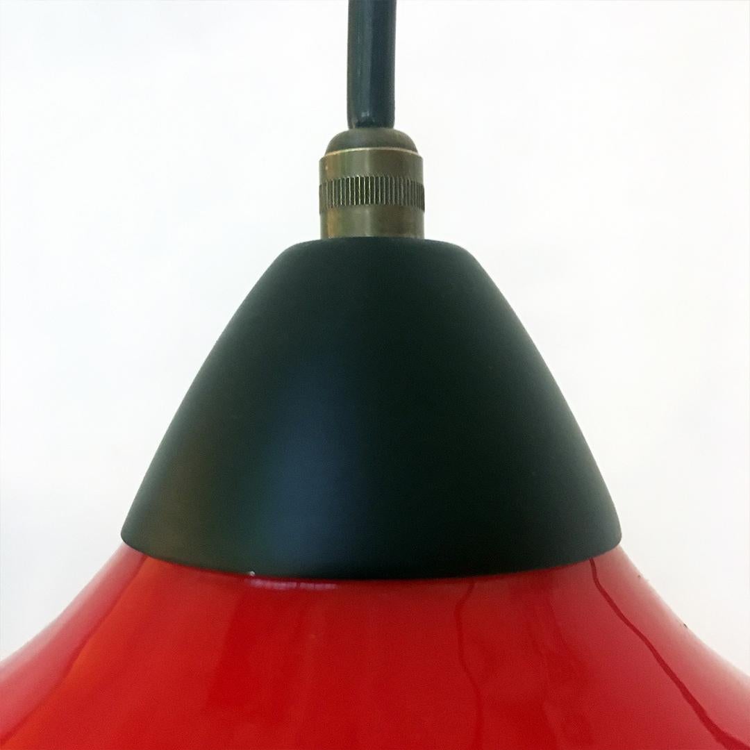 lampadario vetro colorato