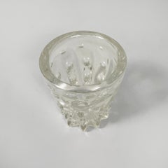 Italian mid-century modern vase in finely crafted glass, 1950s