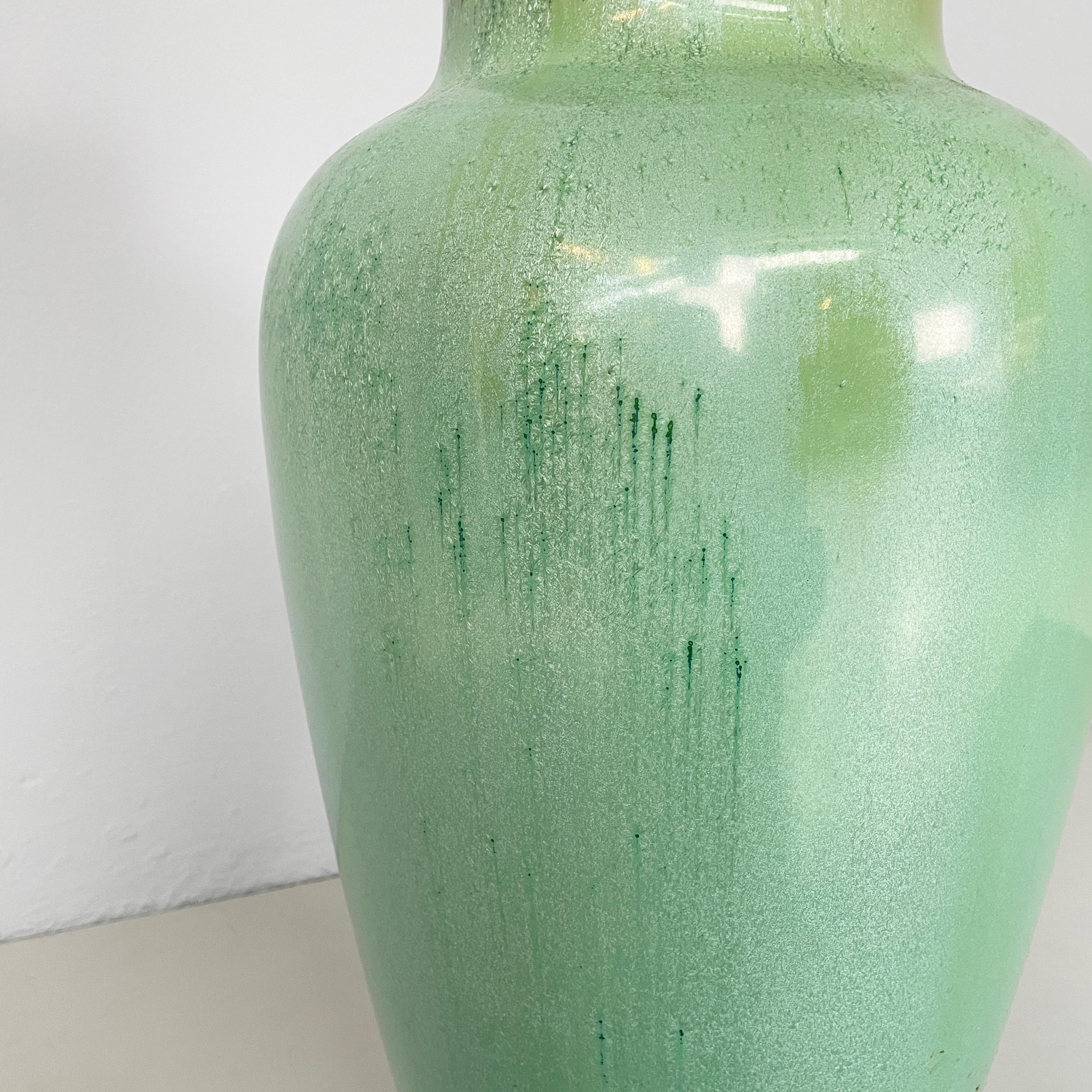 Italienische Vase aus glasierter Keramik aus der Mitte des Jahrhunderts von Guido Andlovitz, 1940er Jahre im Angebot 10