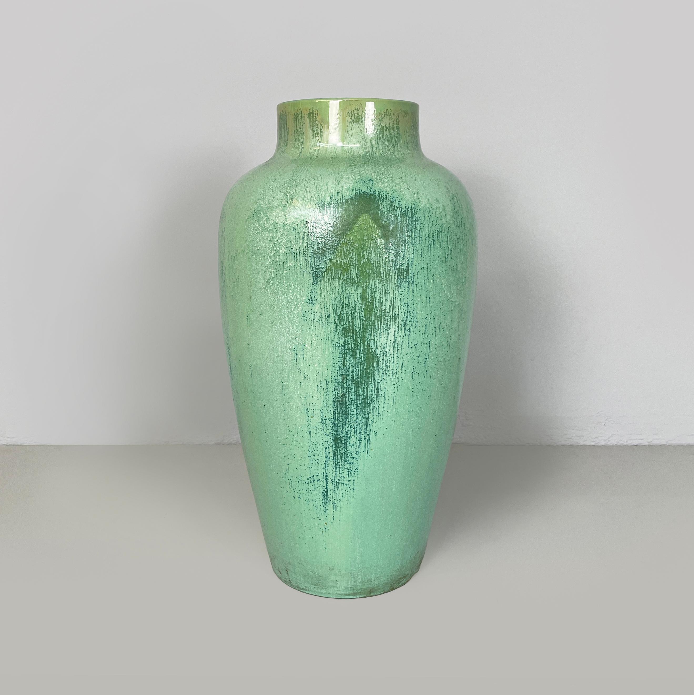 Italian mid-century modern Vase in glazed ceramic by Guido Andlovitz, 1940s In Good Condition For Sale In MIlano, IT