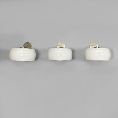 Italian mid-century modern wall lamps Omega by Magistretti for Artemide, 1970s