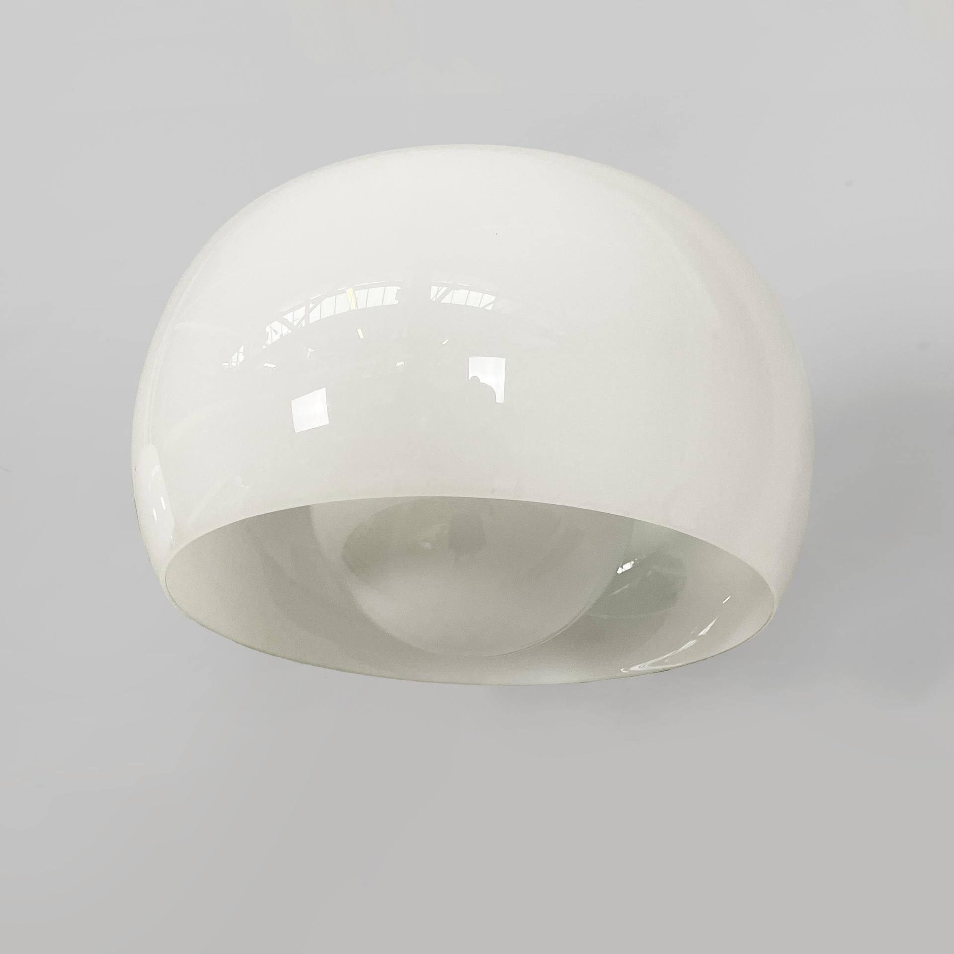 Brass Italian mid-century modern wall lamps Omega by Magistretti for Artemide, 1970s For Sale