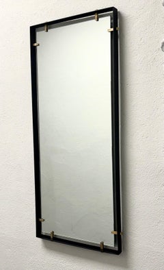 Italian Mid-Century Modern Wall Mirror Attr. Max Ingrand for Fontana Arte, 1960