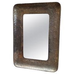 Italian Mid-Century Modern Wall Mirror by Lorenzo Burchiellaro 1970s