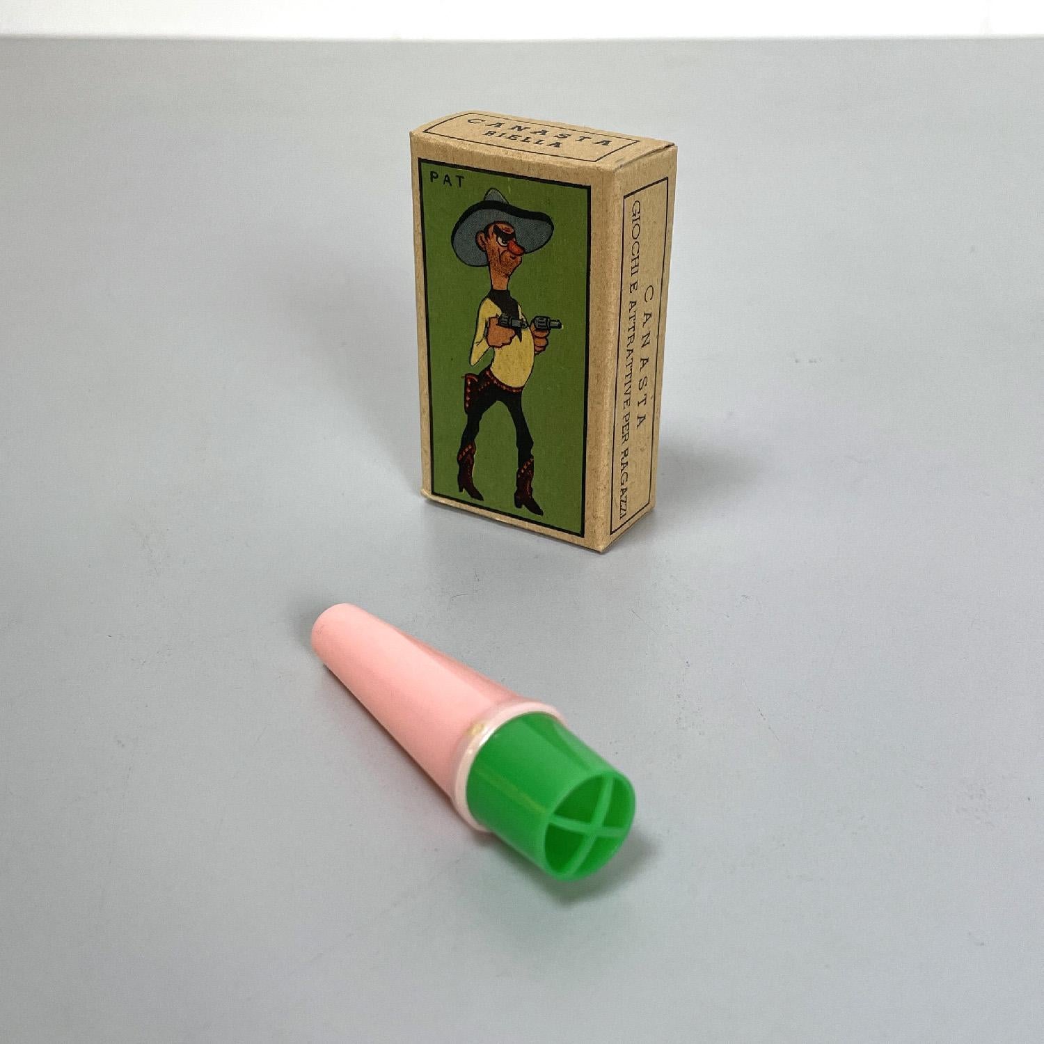 Mid-Century Modern Italian mid-century modern whistles and musical games, 1960s For Sale