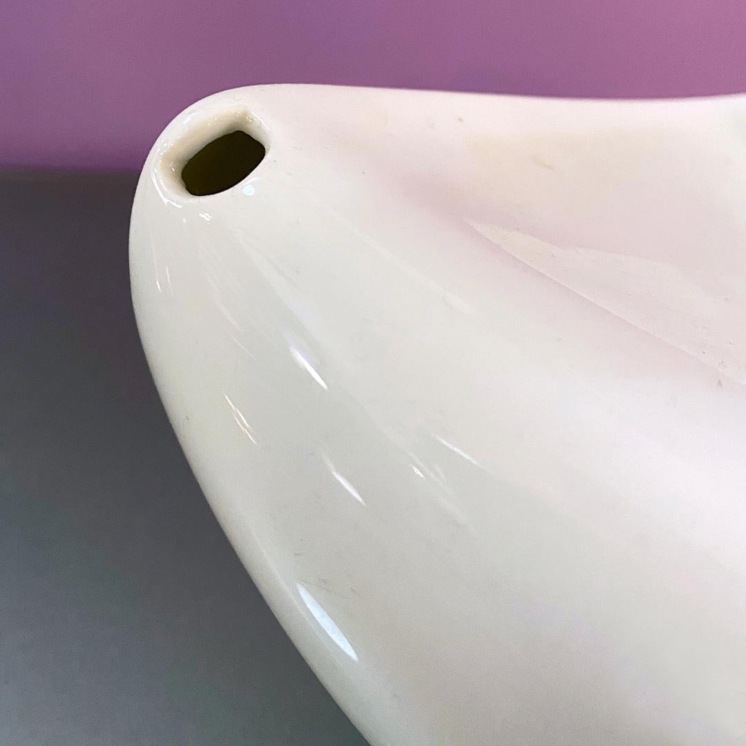 Italian Mid-Century Modern White Ceramic Teapot by Richard Ginori Italy, 1960s 2