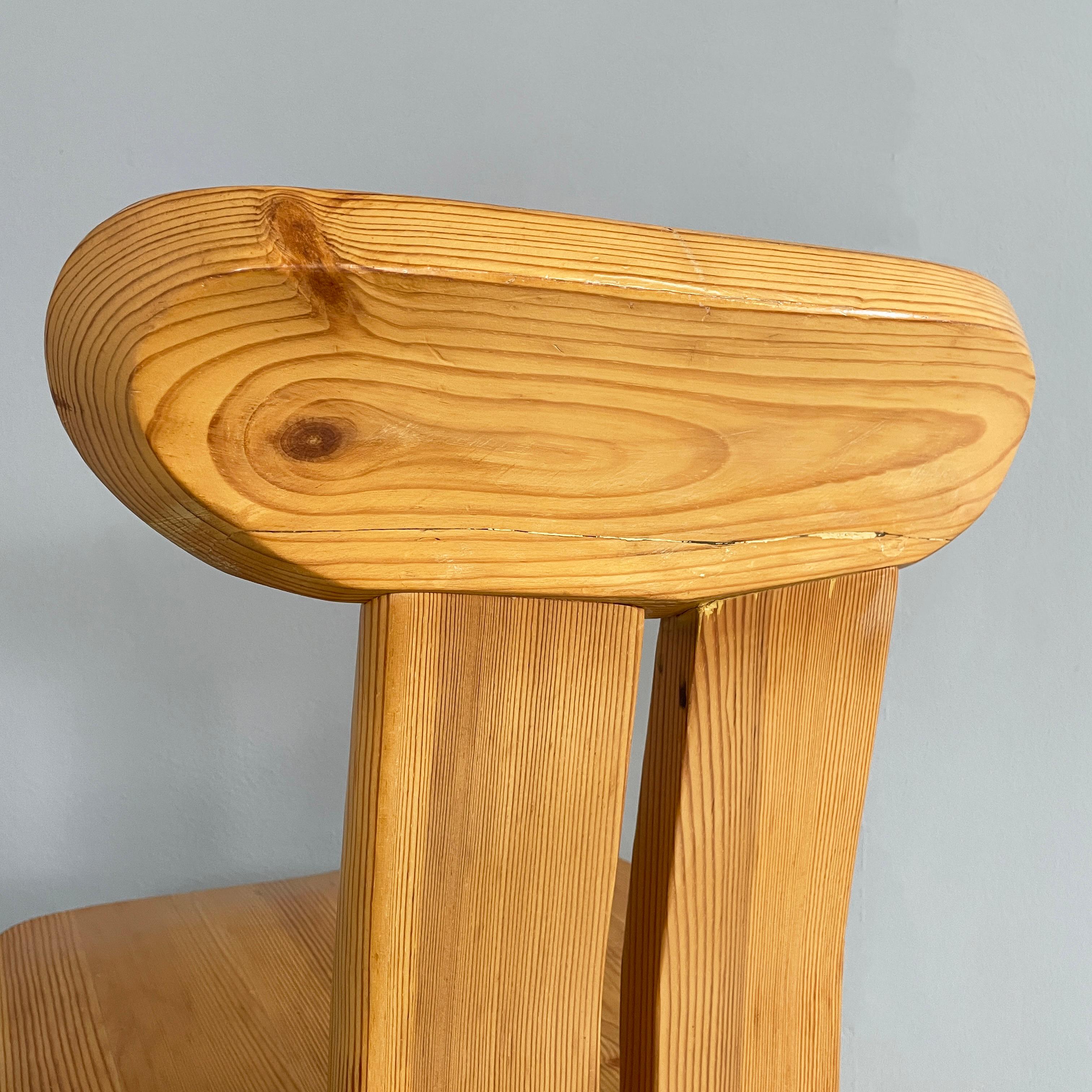 Italian mid-century modern Wood Chairs by Mario Marenco for Mobilgirgi, 1970s 5