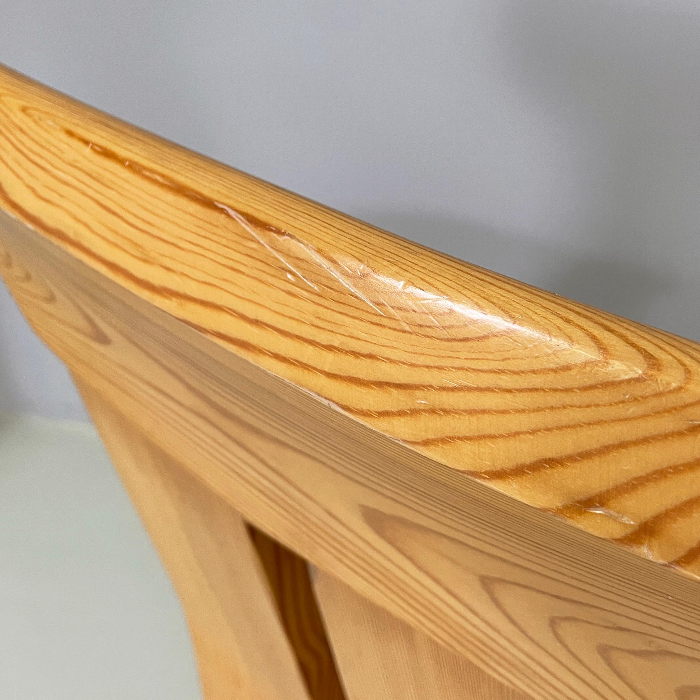 Italian mid-century modern Wood Chairs by Mario Marenco for Mobilgirgi, 1970s 6