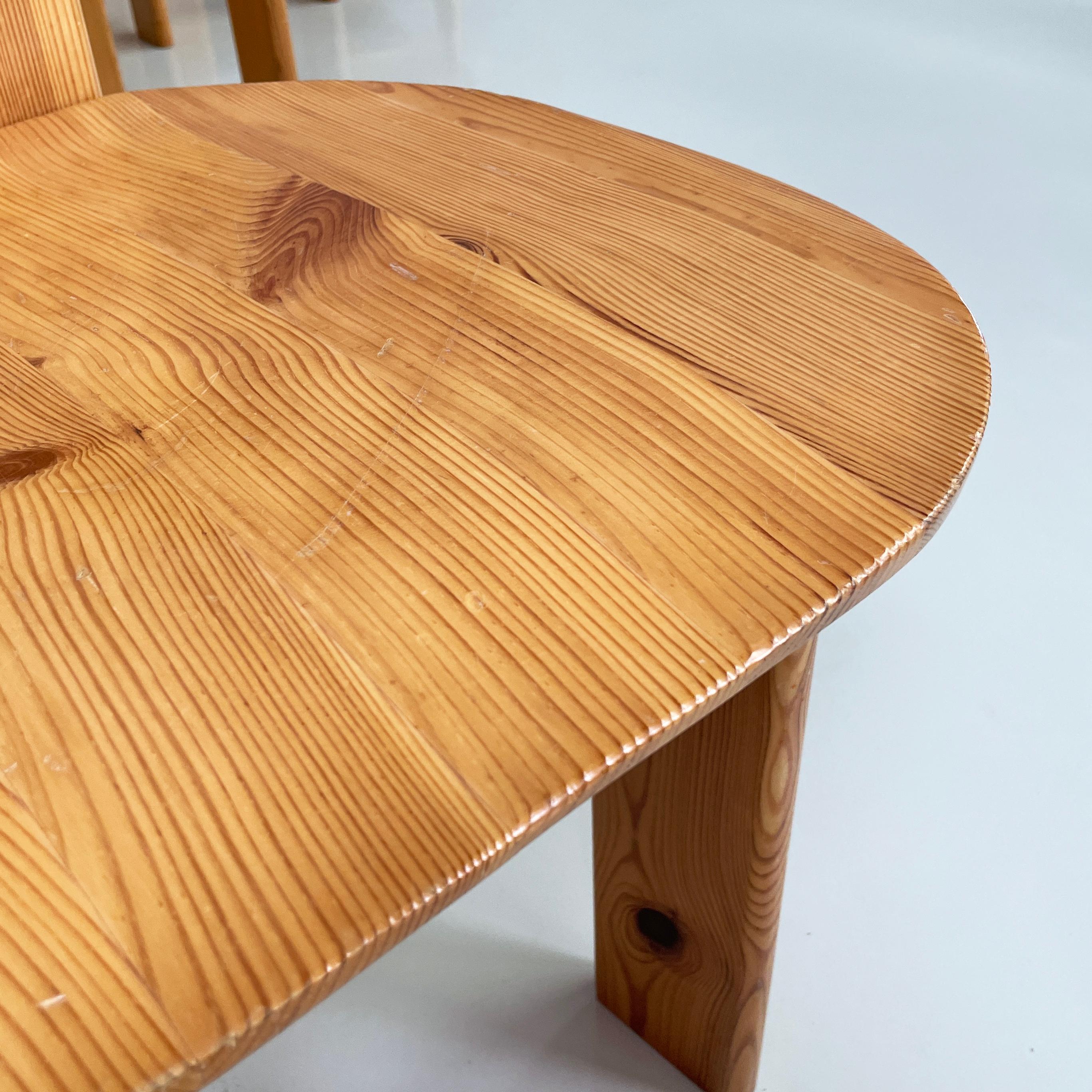 Italian mid-century modern Wood Chairs by Mario Marenco for Mobilgirgi, 1970s 12