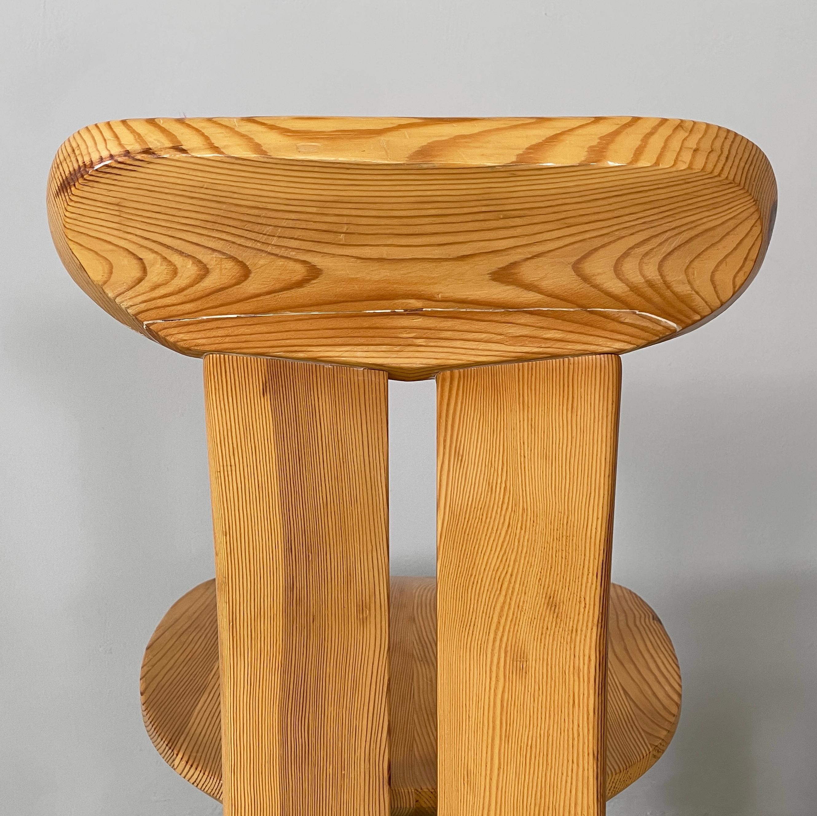 Italian mid-century modern Wood Chairs by Mario Marenco for Mobilgirgi, 1970s 4