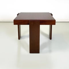 Italian mid-century modern Wood Coffee table by Frattini for Cassina, 1970s