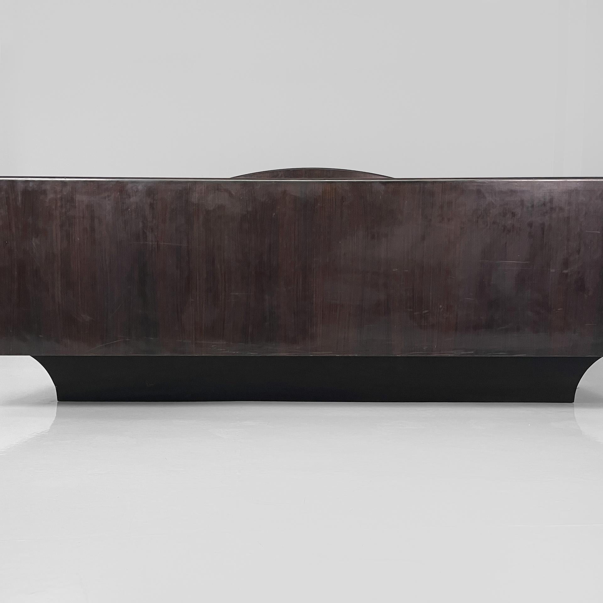 Letto matrimoniale italiano in legno della metà del secolo scorso di Franco Albini per Poggi, 1960 in vendita 9