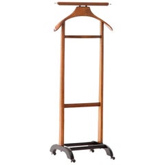 Italian Mid-Century Modern Wooden Valet by Ico Parisi for F.Lli Reguitti, 1950s