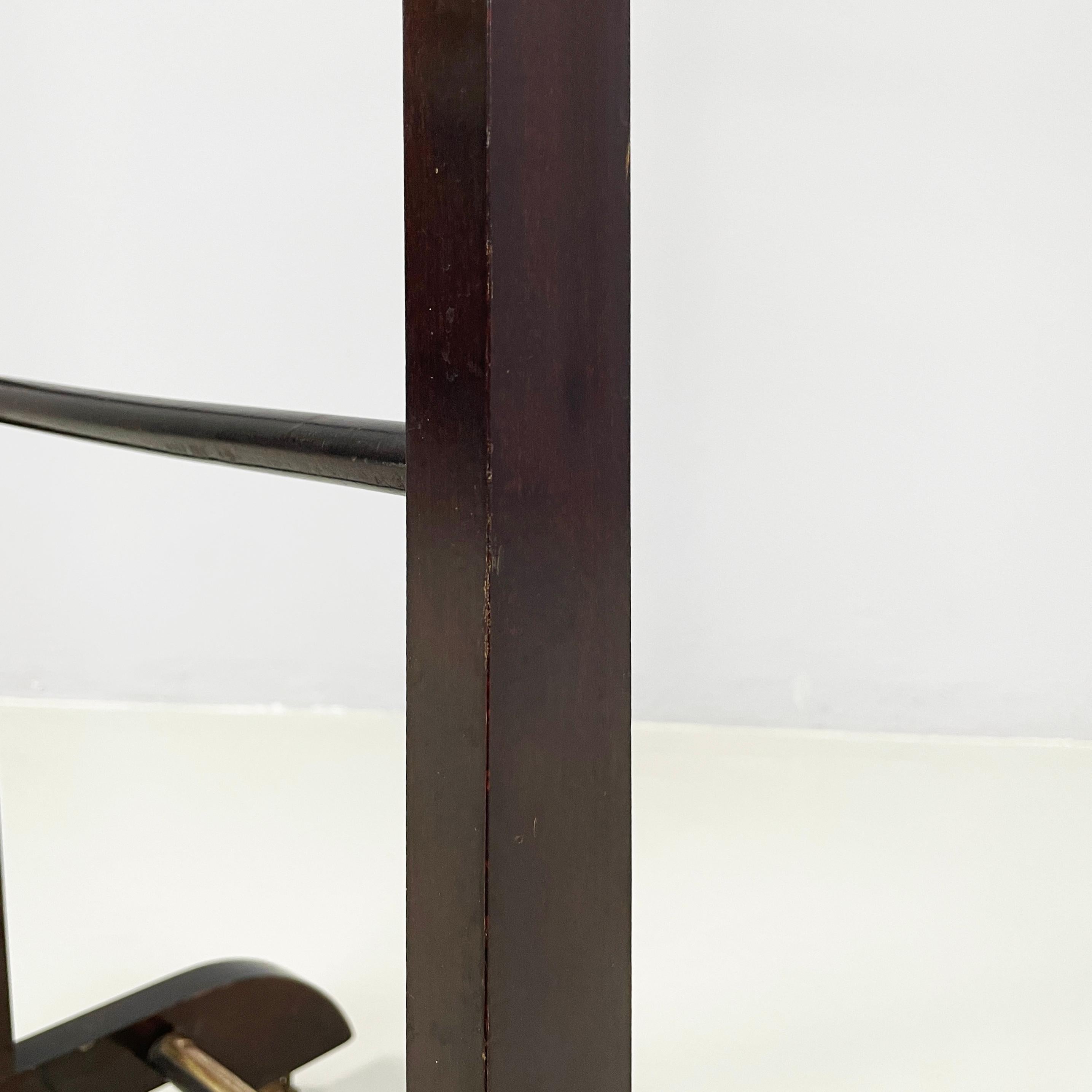 Italian mid-century modern Wooden valet stand by Fratelli Reguitti, 1950s 6