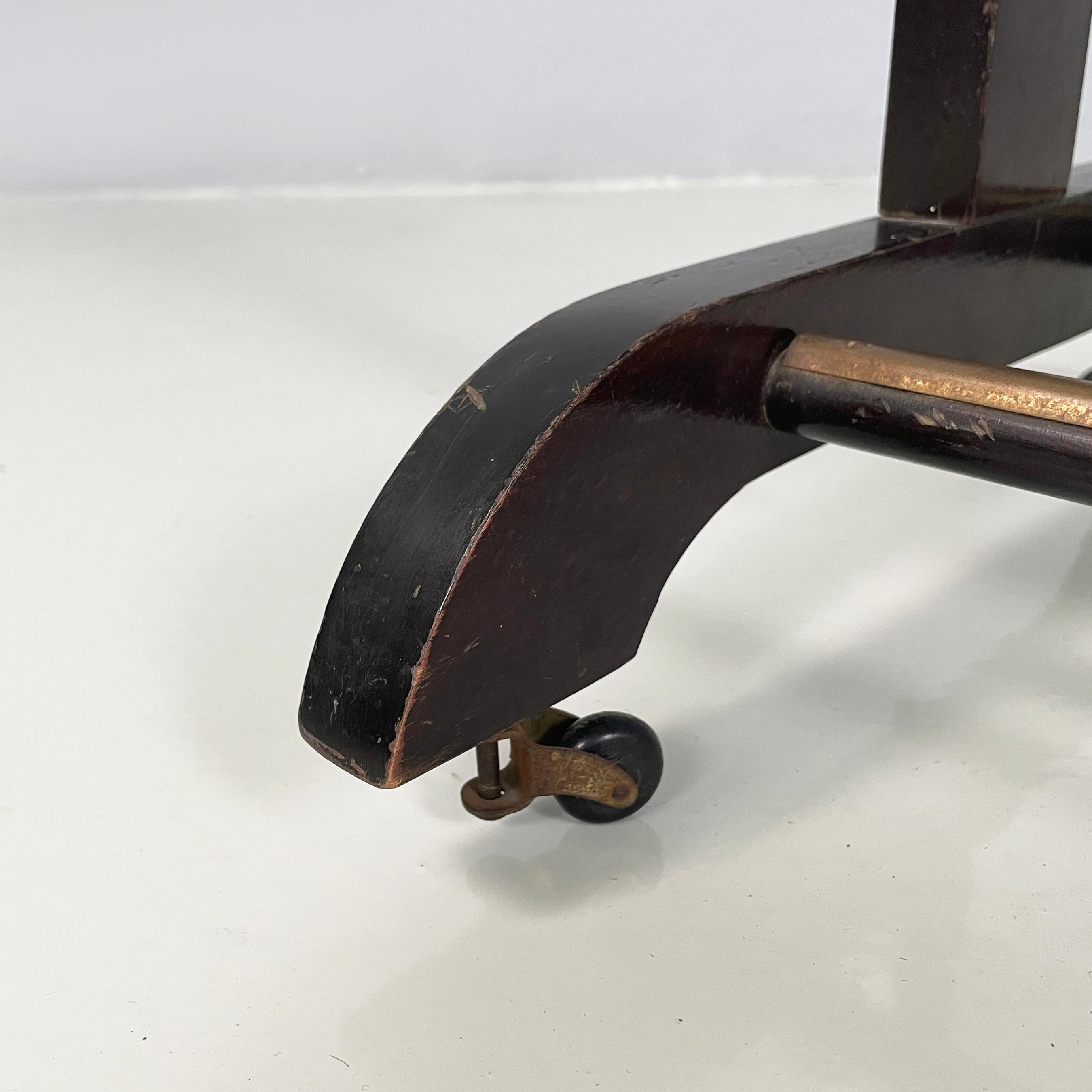 Italian mid-century modern Wooden valet stand by Fratelli Reguitti, 1950s 8