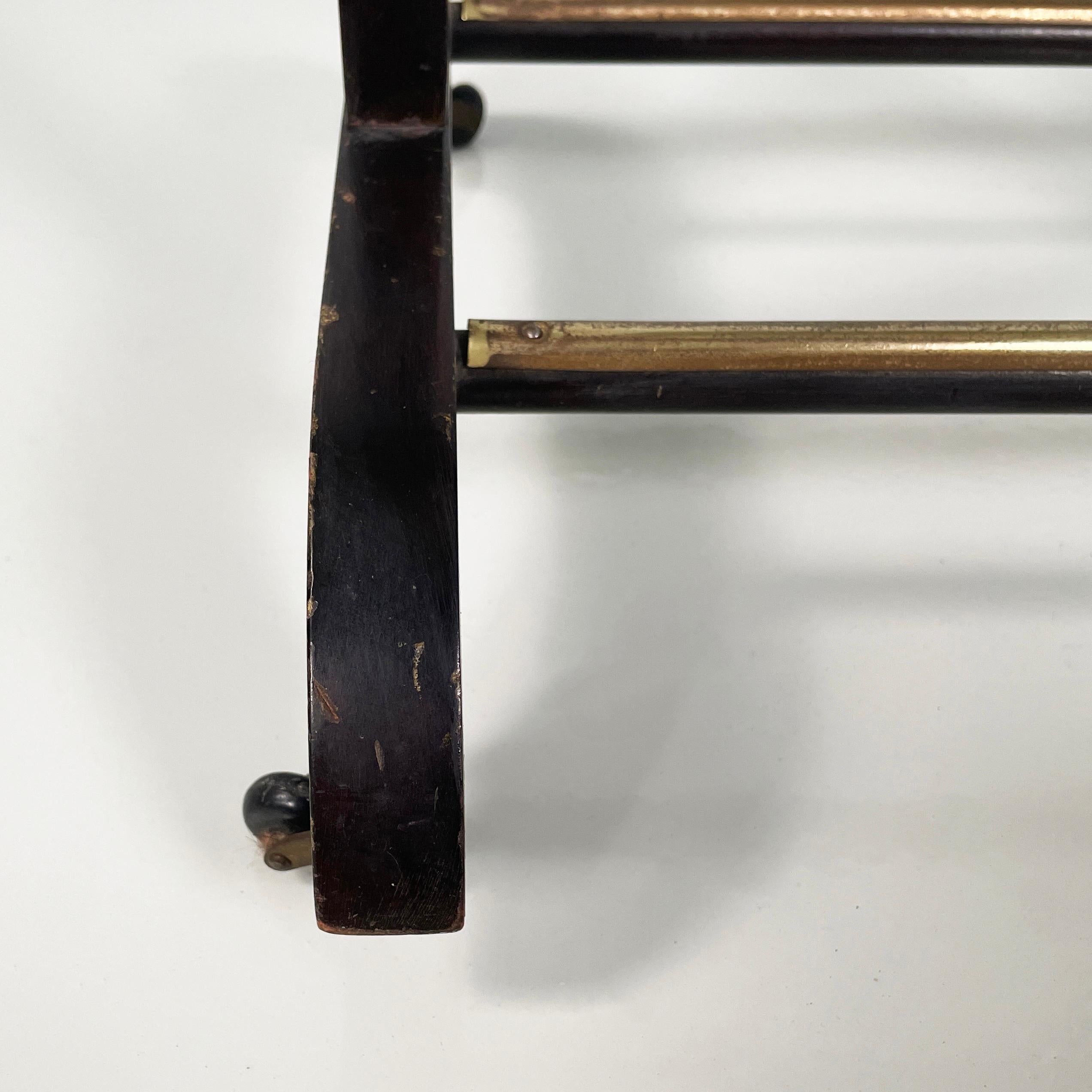 Italian mid-century modern Wooden valet stand by Fratelli Reguitti, 1950s 11