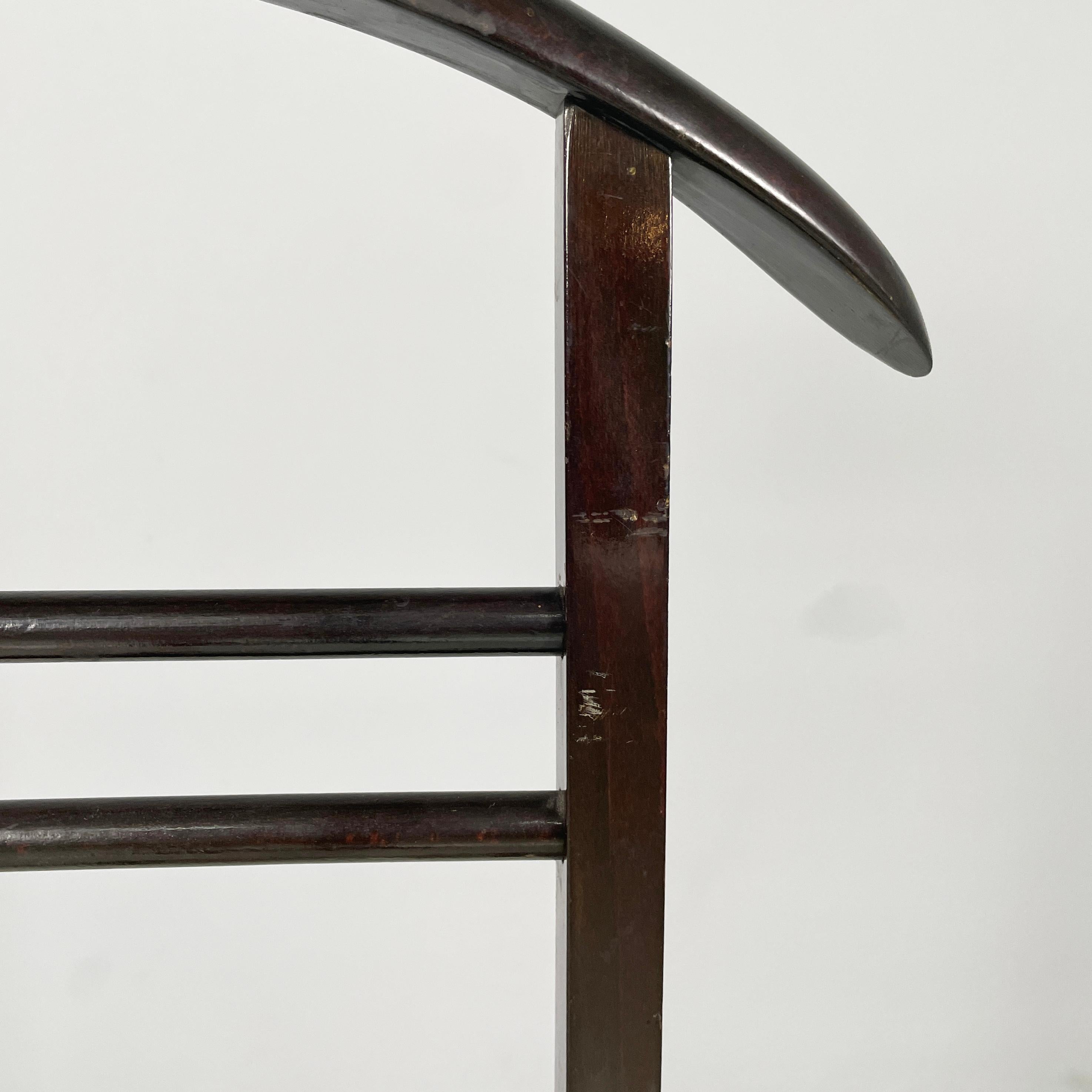 Italian mid-century modern Wooden valet stand by Fratelli Reguitti, 1950s 3