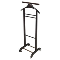 Italian mid-century modern Wooden valet stand by Fratelli Reguitti, 1950s