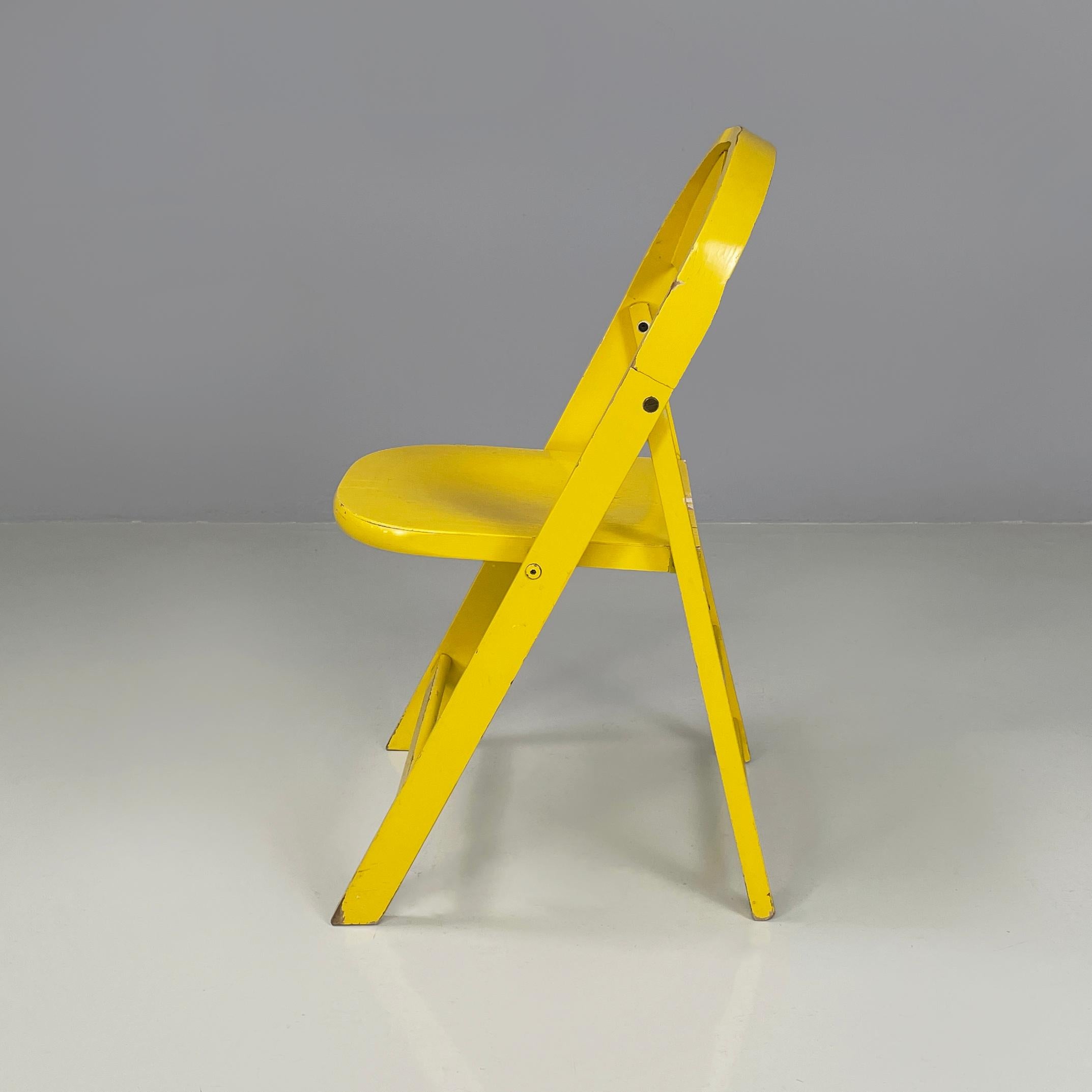 Mid-Century Modern Chaise pliante italienne moderne du milieu du siècle dernier Tric par Castiglioni, années 1960 en vente