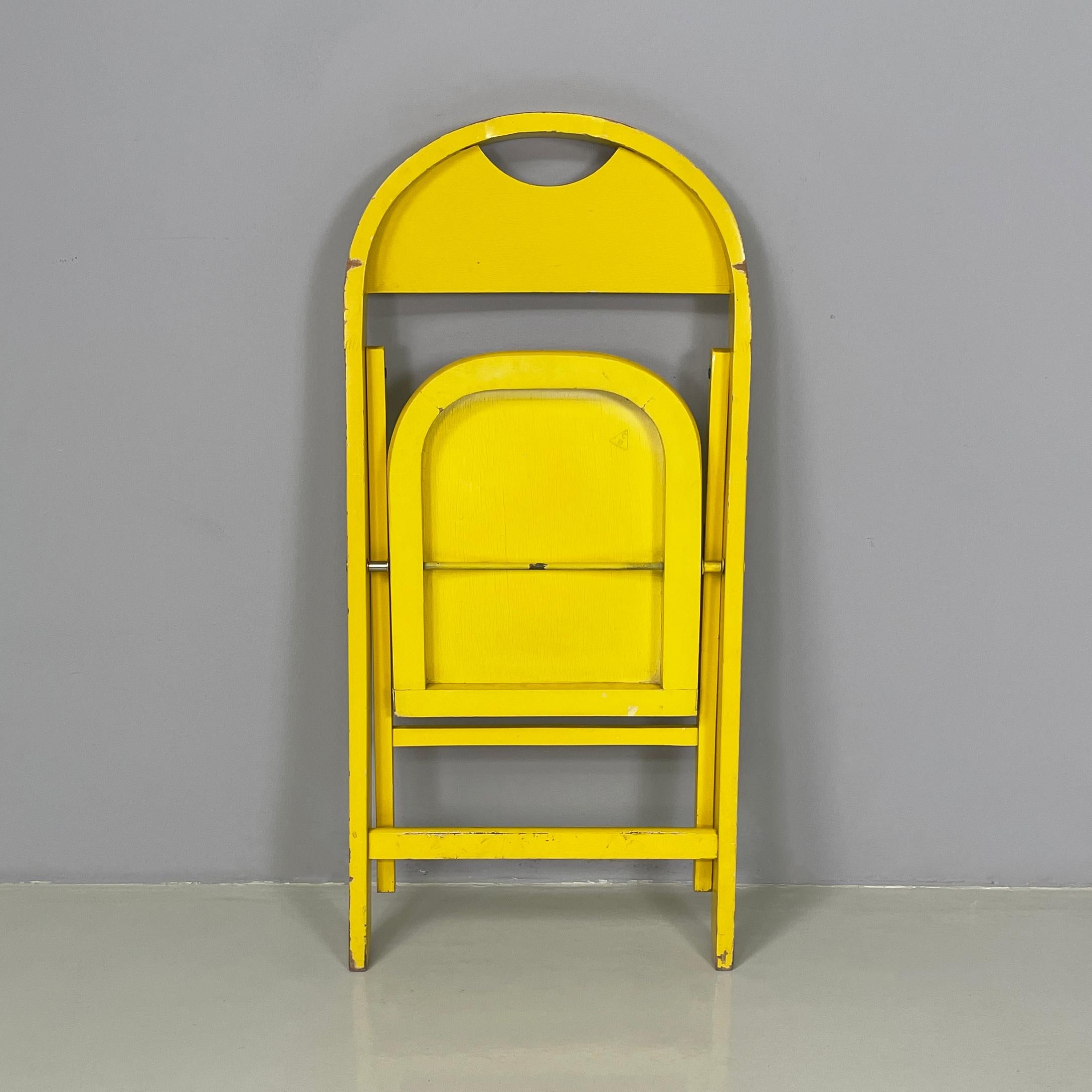 Chaise pliante italienne moderne du milieu du siècle dernier Tric par Castiglioni, années 1960 État moyen - En vente à MIlano, IT
